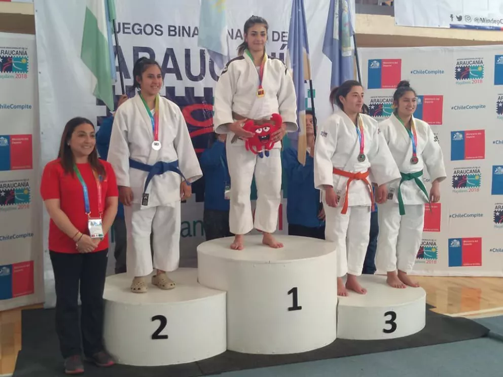 En judo, Río Negro sumó dos títulos y un segundo puesto este miércoles.