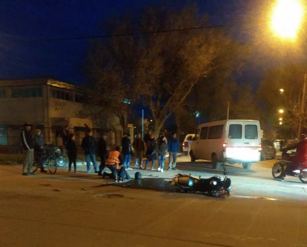 El choque se produjo en Piedrabuena y Villegas. 