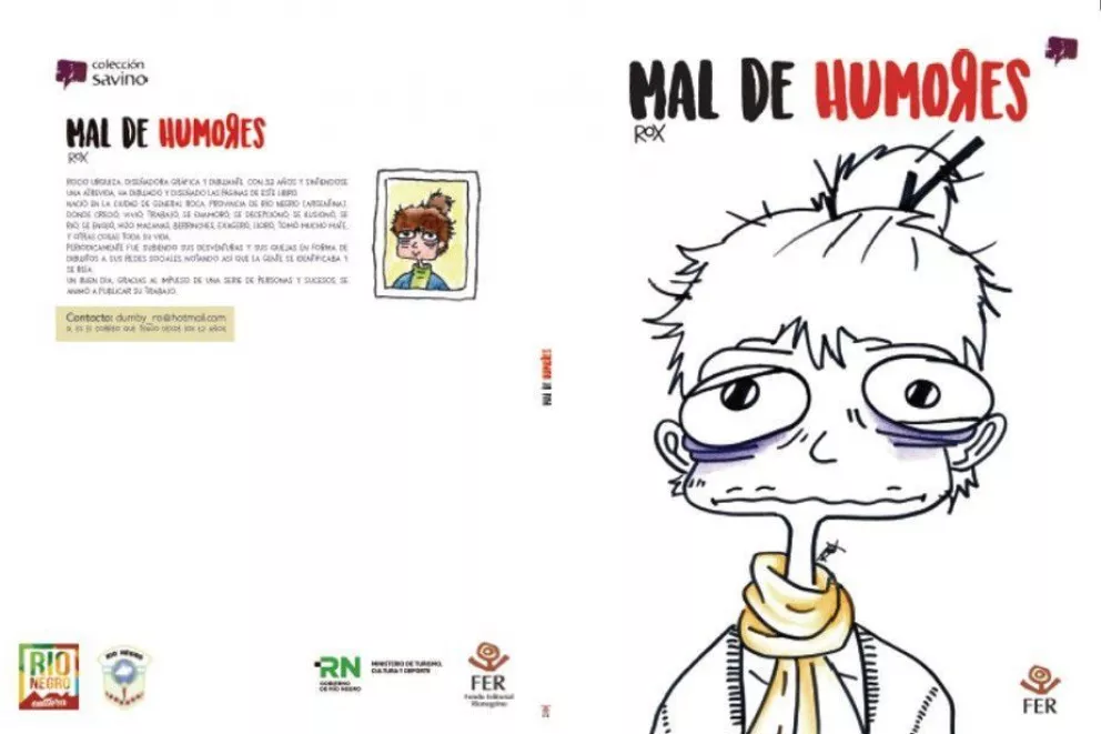 “Mal de humores”: una roquense se presenta en la Feria del libro de autores patagónicos