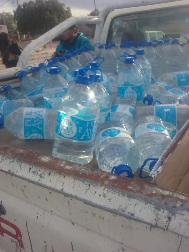 Entregarán bidones de agua a los vecinos autoconvocados de barrio Nuevo