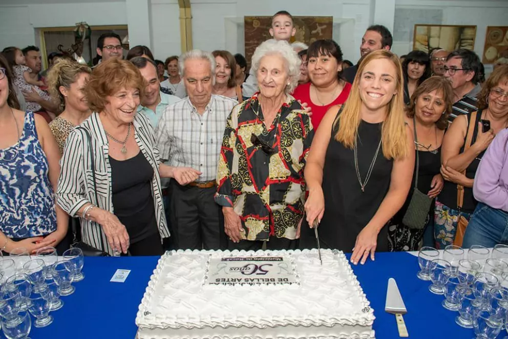 El Instituto Municipal de Bellas Artes celebró sus 50 años