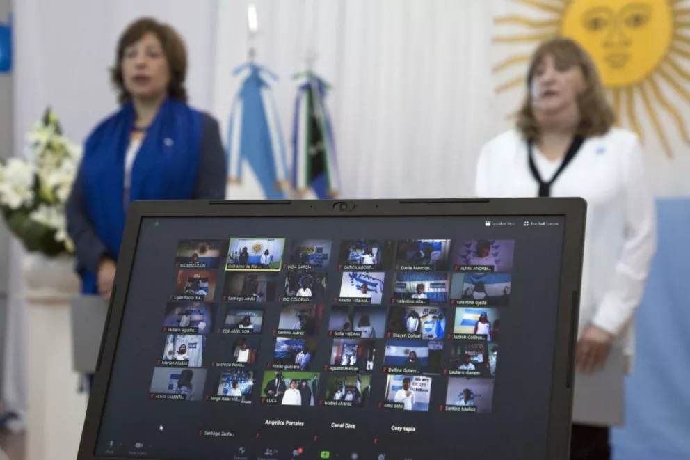 ¡Sí, prometo!: Lealtad a la Bandera Argentina en un acto virtual