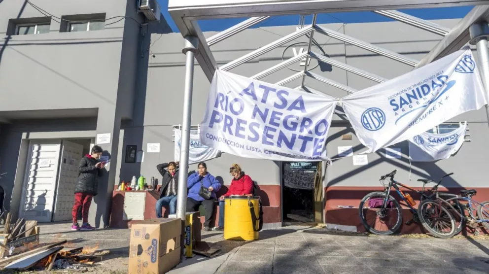 Nueva jornada de protesta por atrasos salariales en San Cirano
