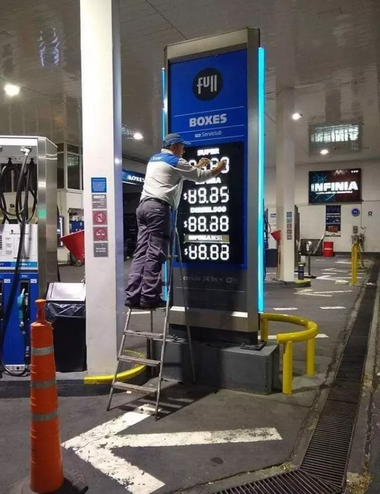 YPF aumentó la nafta y el gasoil un 4,5% promedio