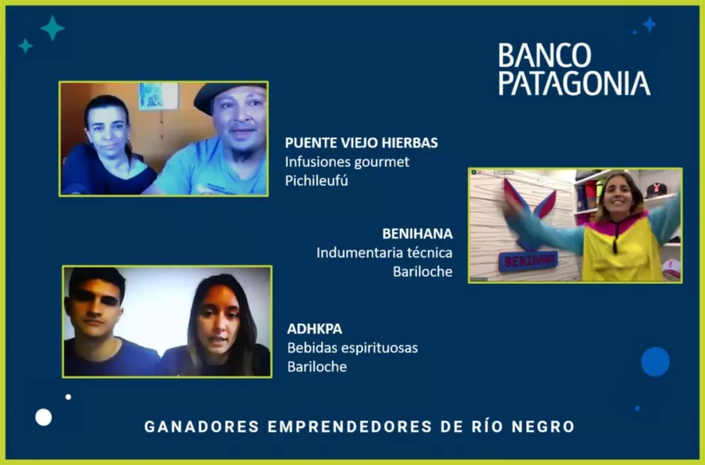 “Emprendedores de Río Negro 2020” ya tiene sus ganadores