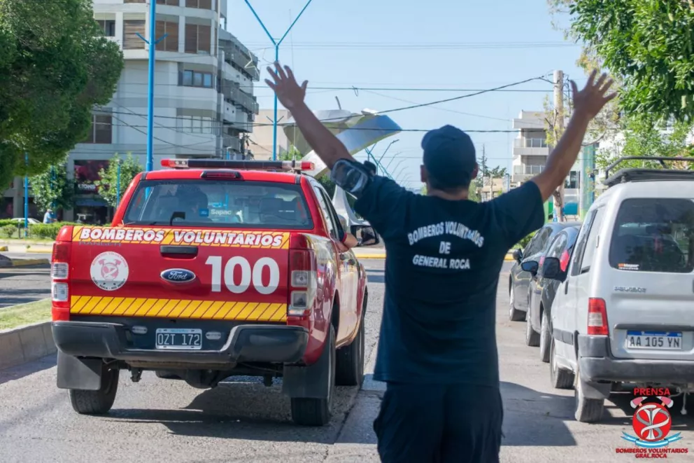 Buena clasificación de bomberos de Roca en Maratón Internacional Virtual