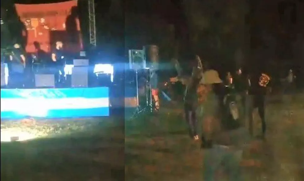 La policía intervino por una fiesta con más de 300 personas en Roca