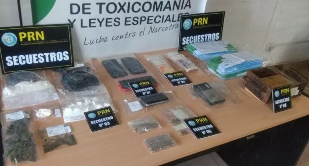 La Policía de Río Negro desarticuló un punto de venta de drogas en Roca