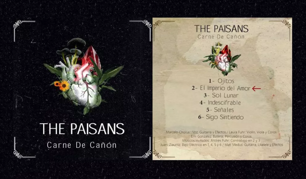 “The Paisans”, artistas locales con nuevo disco en la web