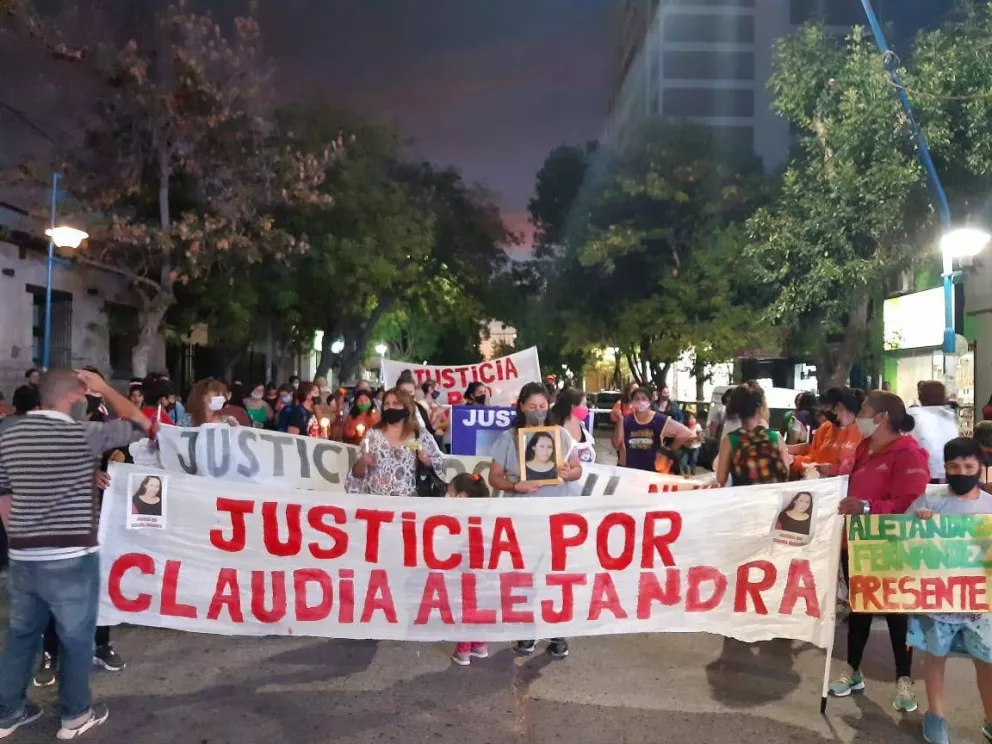 Marcha con pedido de Justicia por Claudia Alejandra Casmuz